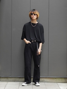 「marka（マーカ）のアイテム（パンツ）」を使った、ARKnets STAFFさん（メンズ・177cm）の秋コーディネート