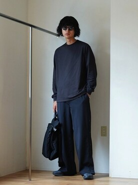 「marka（マーカ）のアイテム（トップス）」を使った、ARKnets STAFFさん（メンズ・183cm）の秋コーディネート