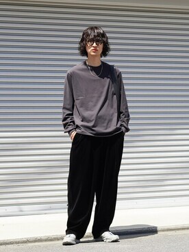 「marka（マーカ）のアイテム（トップス）」を使った、ARKnets STAFFさん（メンズ・183cm）の秋コーディネート