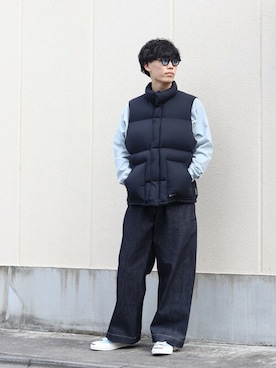 「marka（マーカ）のアイテム（ジャケット/アウター）」を使った、ARKnets STAFFさん（メンズ・177cm）の秋コーディネート