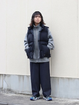 「marka（マーカ）のアイテム（ジャケット/アウター）」を使った、ARKnets STAFFさん（メンズ・169cm）の秋コーディネート