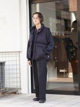 「marka（マーカ）のアイテム（ジャケット/アウター）」を使った、ARKnets STAFFさん（メンズ・177cm）の秋コーディネート