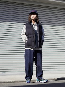 「marka（マーカ）のアイテム（ジャケット/アウター）」を使った、ARKnets STAFFさん（メンズ・169cm）の秋コーディネート