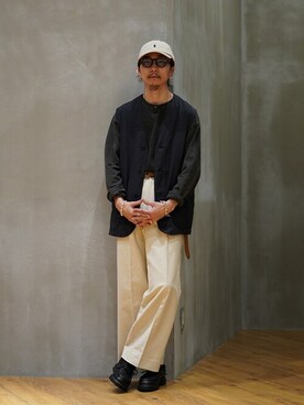 「BALLAST ARK（バラストアーク）のアイテム」を使った、ARKnets STAFFさん（メンズ・171cm）の秋コーディネート