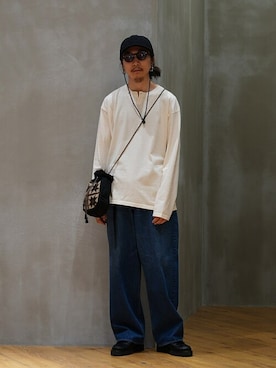 「orslow」｜ARKnets STAFFさん（メンズ・171cm）の秋コーディネート