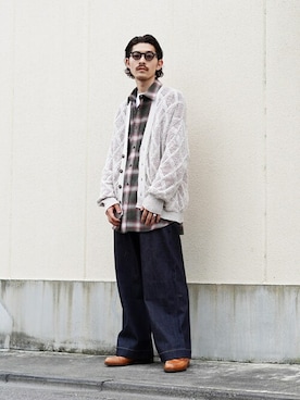 「BALLAST ARK（バラストアーク）のアイテム」を使った、ARKnets STAFFさん（メンズ・173cm）の秋コーディネート
