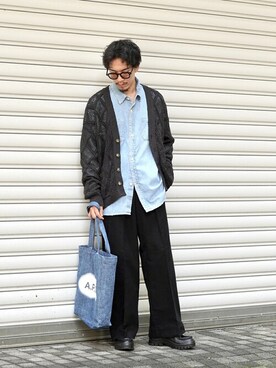 「BALLAST ARK（バラストアーク）のアイテム」を使った、ARKnets STAFFさん（メンズ・169cm）の秋コーディネート