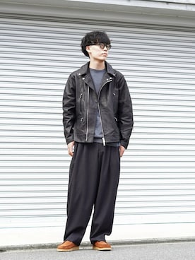 ARKnets STAFFさん（メンズ・177cm）の秋コーディネート