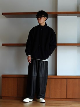 「marka（マーカ）のアイテム（ジャケット/アウター）」を使った、ARKnets STAFFさん（メンズ・177cm）の秋コーディネート