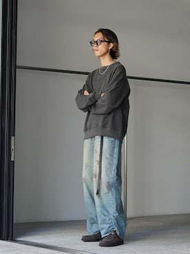 「marka（マーカ）のアイテム」を使った、ARKnets STAFFさん（メンズ・177cm）の秋コーディネート
