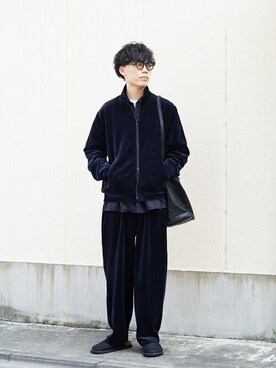 「marka（マーカ）のアイテム（ジャケット/アウター）」を使った、ARKnets STAFFさん（メンズ・177cm）の秋コーディネート