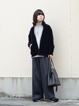 「marka（マーカ）のアイテム（ジャケット/アウター）」を使った、ARKnets STAFFさん（メンズ・169cm）の秋コーディネート
