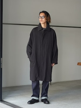 「marka（マーカ）のアイテム（ジャケット/アウター）」を使った、ARKnets STAFFさん（メンズ・177cm）の秋コーディネート