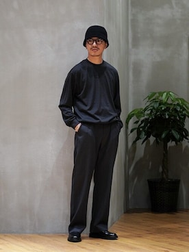 「marka（マーカ）のアイテム」を使った、ARKnets STAFFさん（メンズ・175cm）の秋コーディネート