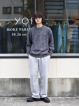 ARKnets STAFFさん（メンズ・183cm）の秋コーディネート