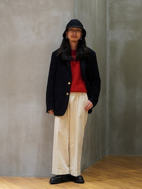 「marka（マーカ）のアイテム（ジャケット/アウター）」を使った、ARKnets STAFFさん（メンズ・171cm）の秋コーディネート