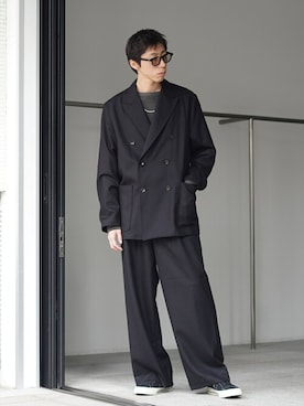 「marka（マーカ）のアイテム」を使った、ARKnets STAFFさん（メンズ・177cm）の冬コーディネート