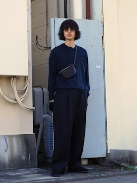 「marka（マーカ）のアイテム」を使った、ARKnets STAFFさん（メンズ・183cm）の冬コーディネート