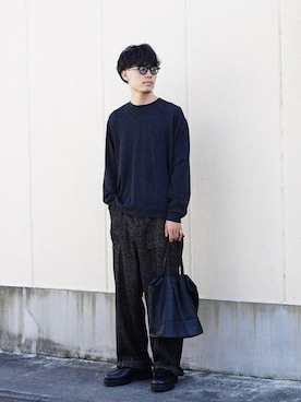 「marka（マーカ）のアイテム」を使った、ARKnets STAFFさん（メンズ・177cm）の冬コーディネート