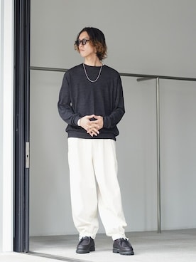 「marka（マーカ）のアイテム」を使った、ARKnets STAFFさん（メンズ・177cm）の冬コーディネート