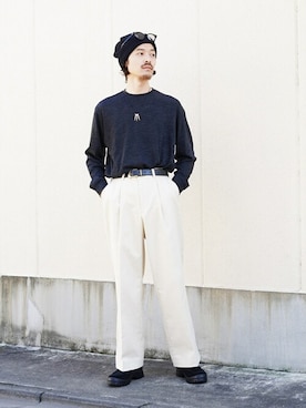 「marka（マーカ）のアイテム」を使った、ARKnets STAFFさん（メンズ・173cm）の冬コーディネート