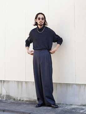 「marka（マーカ）のアイテム」を使った、ARKnets STAFFさん（メンズ・175cm）の冬コーディネート