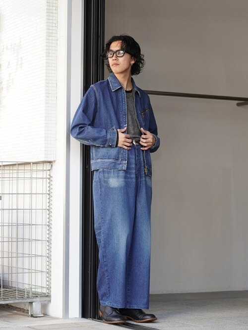 marka / マーカ:DENIM WORK JACKET - used washed -:M25A marka / マーカ:DENIM WORK JACKET - used washed -:M25A