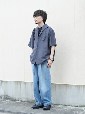 「ポートバイアーク」｜ARKnets STAFFさん（メンズ・177cm）の夏コーディネート