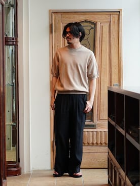「ポートバイアーク」｜ARKnets STAFFさん（メンズ・184cm）の夏コーディネート