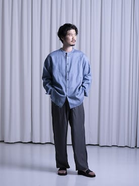 「ポートバイアーク」｜ARKnets STAFFさん（メンズ・175cm）の夏コーディネート