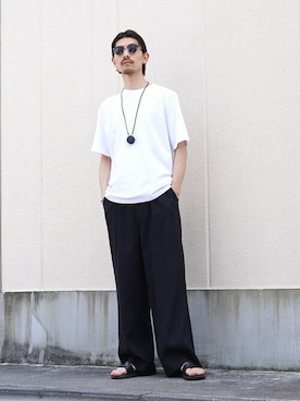 「ポートバイアーク」｜ARKnets STAFFさん（メンズ・173cm）の夏コーディネート