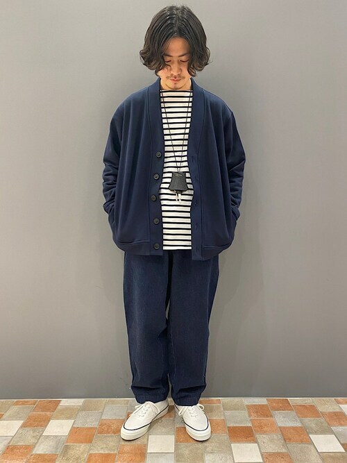 【SHIPS別注】THYARD: SOLOTEX(R) コットン Vネック カーディガン