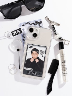 「iFace（アイフェイス）のアイテム」を使った、Hameeさん（レディース・158cm）の夏コーディネート
