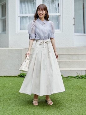 hisaneさん（レディース・165cm）の夏コーディネート