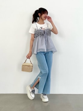 hisaneさん（レディース・165cm）の夏コーディネート