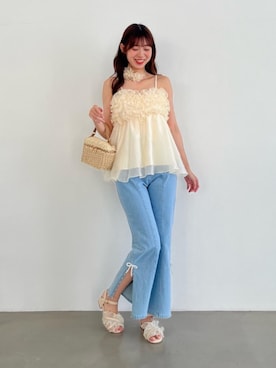 hisaneさん（レディース・165cm）の夏コーディネート