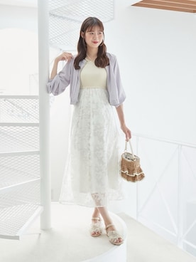 hisaneさん（レディース・165cm）の夏コーディネート