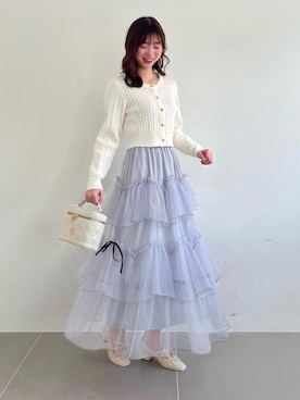 「アイテム（パンプス）」を使った、hisaneさん（レディース・165cm）の冬コーディネート