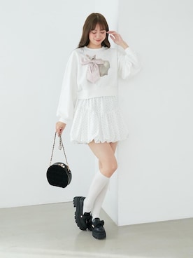 「MAJESTIC LEGON（マジェスティックレゴン）のアイテム」を使った、hisaneさん（レディース・165cm）の秋コーディネート