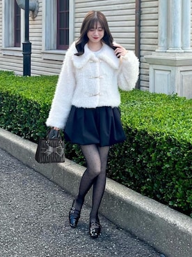 「MAJESTIC LEGON（マジェスティックレゴン）のアイテム」を使った、hisaneさん（レディース・165cm）の秋コーディネート