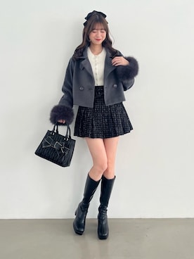 「MAJESTIC LEGON（マジェスティックレゴン）のアイテム」を使った、hisaneさん（レディース・165cm）の秋コーディネート