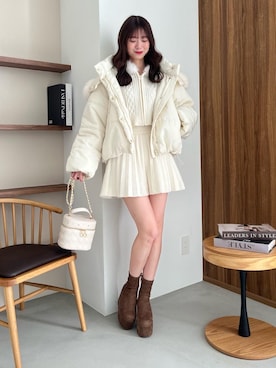 hisaneさん（レディース・165cm）の冬コーディネート