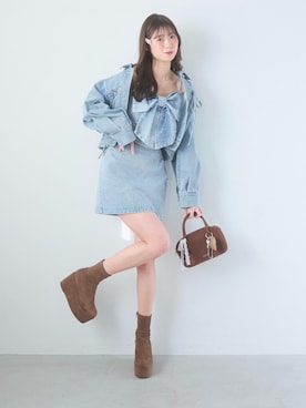 hisaneさん（レディース・165cm）の冬コーディネート