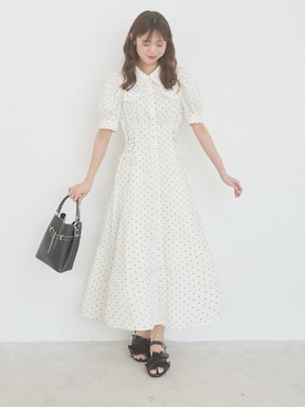 「MAJESTIC LEGON（マジェスティックレゴン）のノットベルトショルダーバッグ（ショルダーバッグ、ブラック系）」を使った、hisaneさん（メンズ・165cm）の春コーディネート