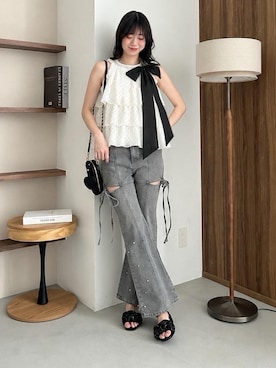 hisaneさん（レディース・165cm）の夏コーディネート