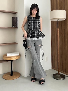 hisaneさん（レディース・165cm）の夏コーディネート