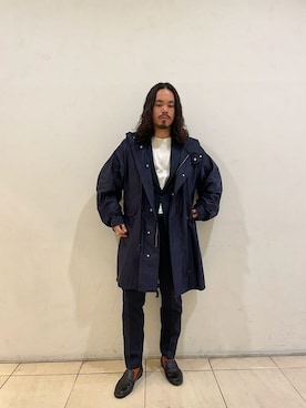 「アイテム（スリッポン）」を使った、佐藤さん（メンズ・169cm）の春コーディネート