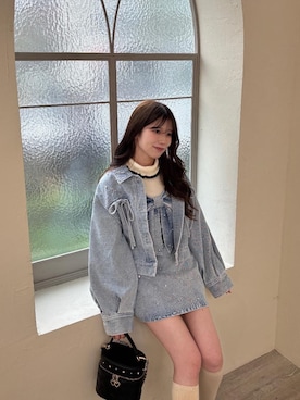 マイカさん（レディース・153cm）の冬コーディネート