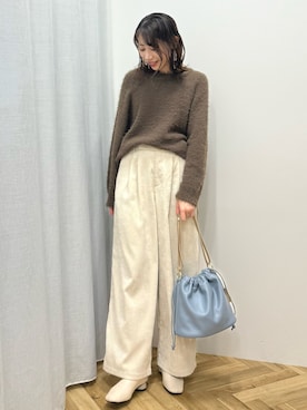 yuzuさん（レディース・162cm）の冬コーディネート