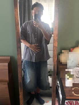 「いいね返し」｜らきさん（メンズ・162cm）の夏コーディネート